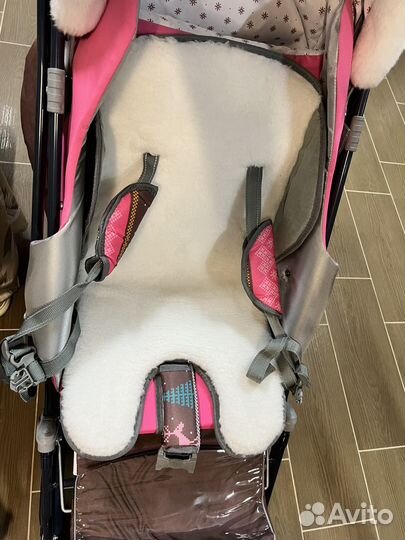 Санки коляска nika 7-7