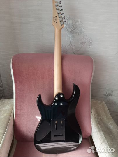 Электрогитара Ibanez grx70qa, Fender Mustang LT25