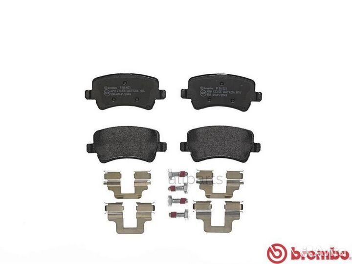 Brembo P86021 Колодки тормозные дисковые задн. lan