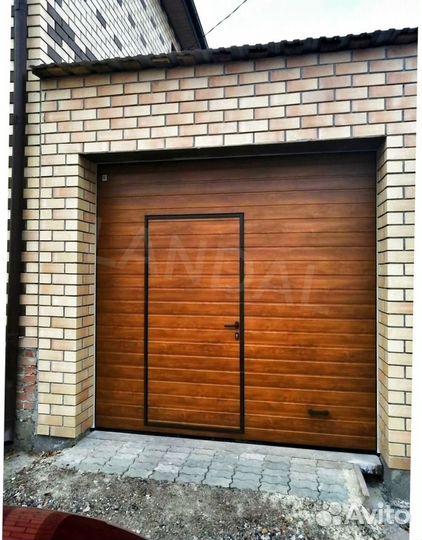 Секционные ворота