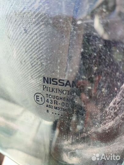 Nissan micra k12 стекло двери передней левой
