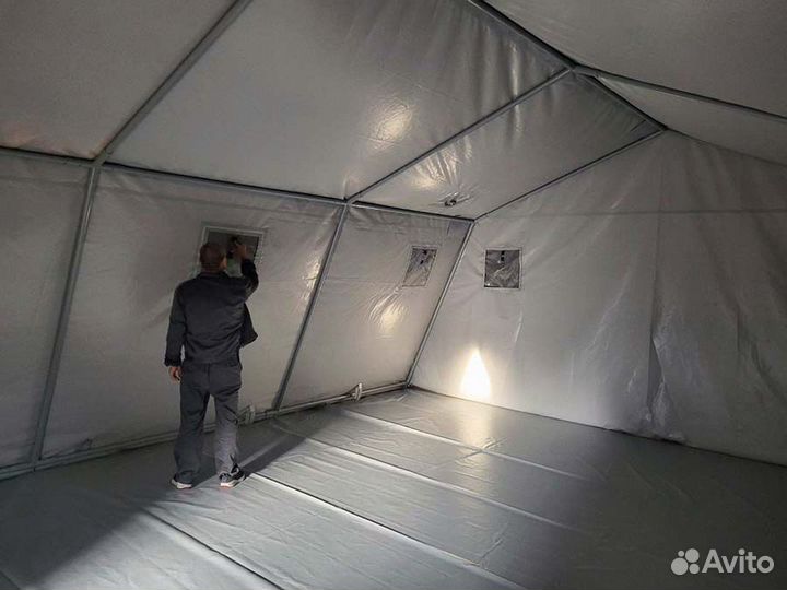 Палатки армейские Памир на 30 человек