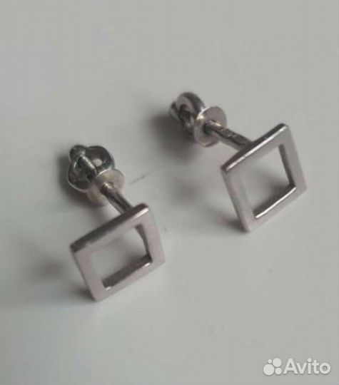 Серебряные серьги