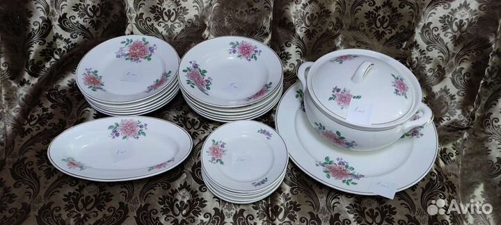 Набор столовой посуды зик СССР