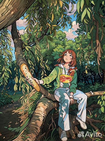 Фото в стиле аниме (с вашего фото)