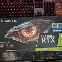 Видеокарта rtx 3060 12gb gigabyte game OC