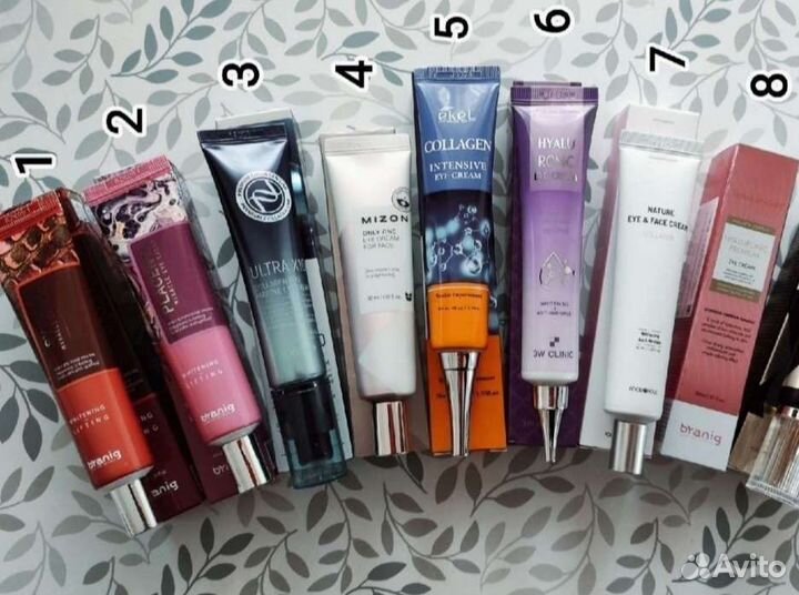 Набор кремов уход для глаз Корея