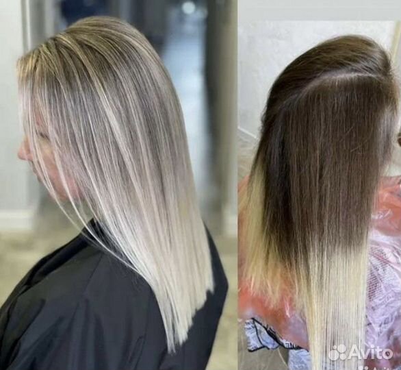 Окрашивание волос любой сложности