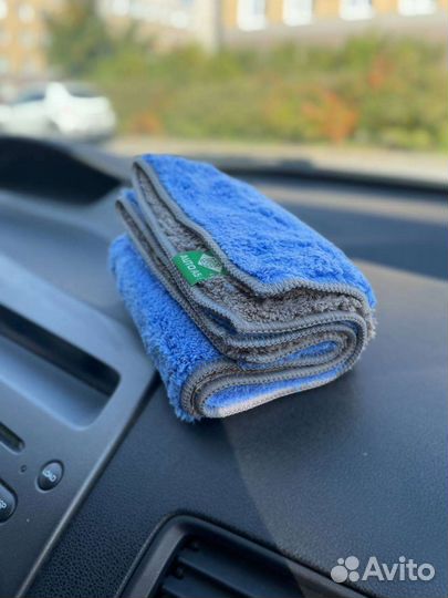 Автополотенце для мытья машины гринвей