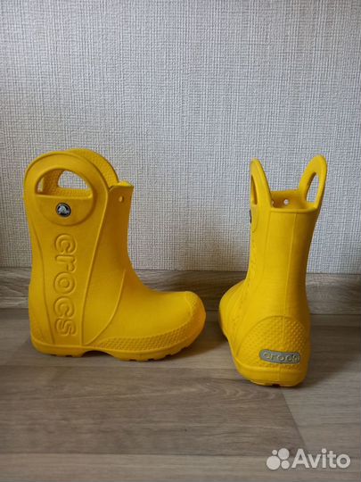 Сапоги резиновые Crocs детские