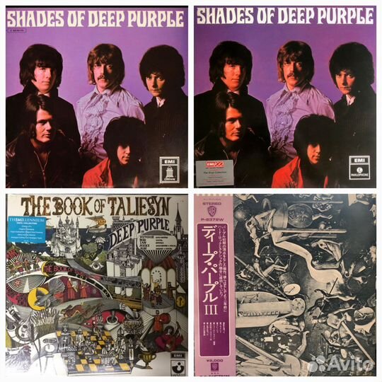 Deep Purple LPs коллекция винила, Japan, 180GR