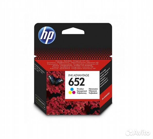 Картридж HP 652 цветной (F6V24AE)