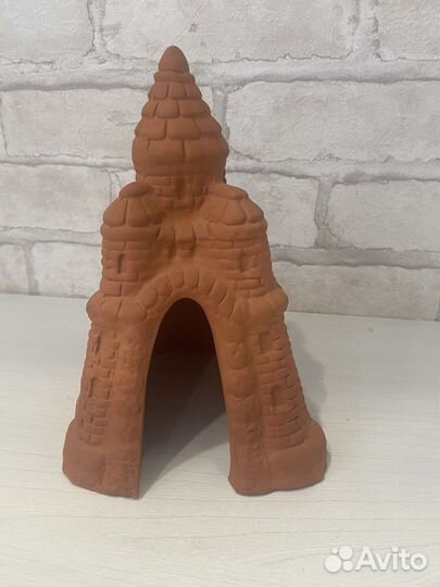 Искусственные водоросли, замок для аквариума