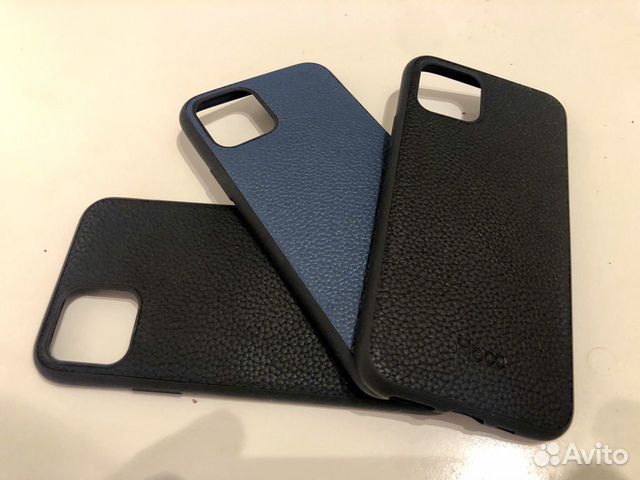 Чехлы iPhone 11 Pro кожа кожзам