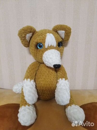 Вязаные игрушки ручной работы