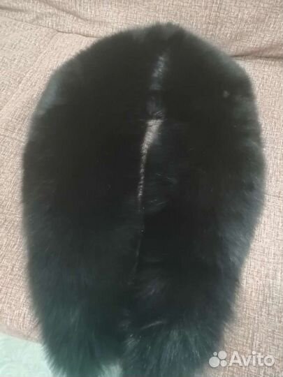 Меховой воротник песец