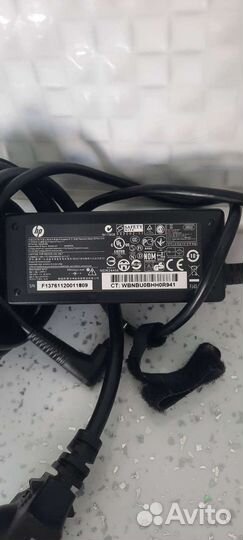 Блок питания зарядное устройство для ноутбука hp