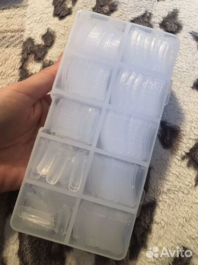 Типсы для наращивания ногтей 500 штук