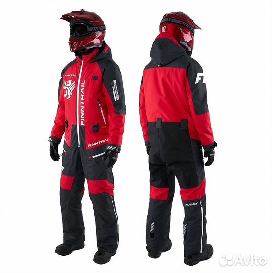 Комбинезон-поплавок зимний Finntrail Float Red
