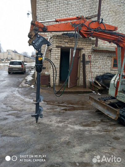 Услуги Экскаватора мини. Ямобур