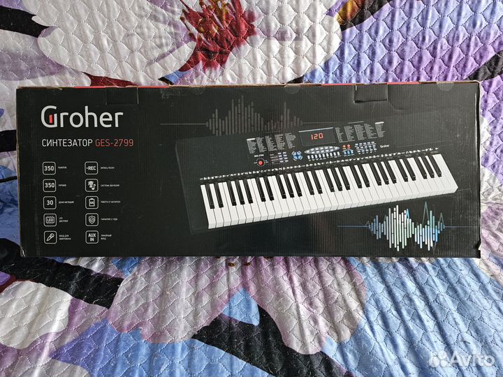 Синтезатор Groher Ges-2799