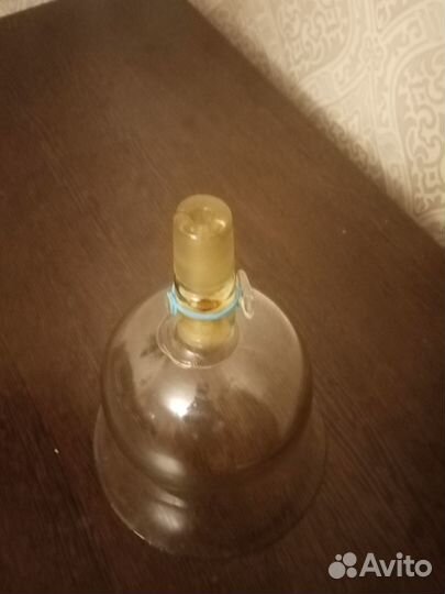 Колокол стеклянный с краном