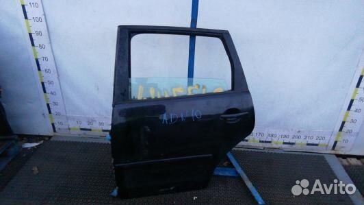 Дверь задняя левая volkswagen polo 4 (9N) (ADN10FG