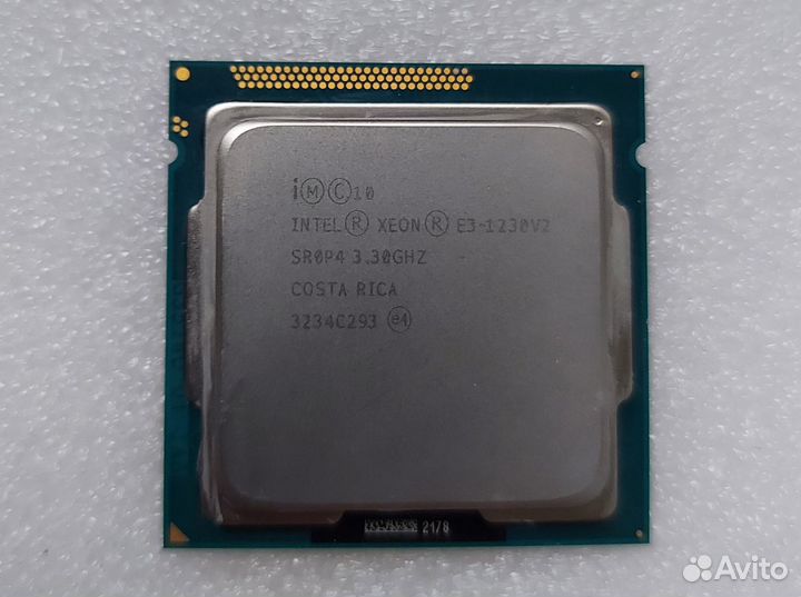 Intel Xeon E3-1230v2 (аналог i7) LGA1155