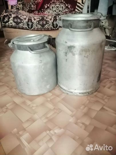 Фляга алюминиевая бу 40л