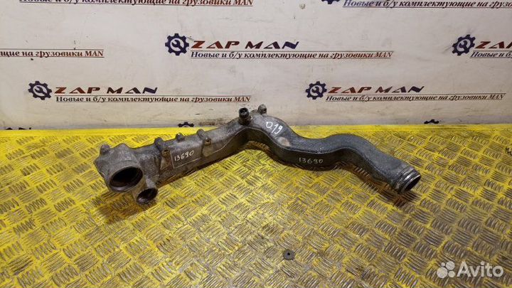 Патрубок водяной Man Tga Tgs Tgx