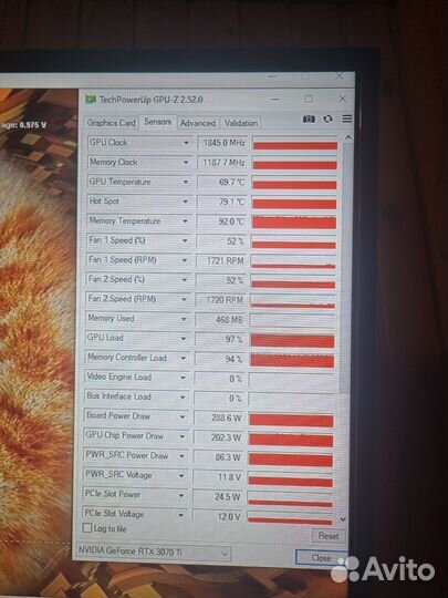 Видеокарта rtx 3070ti