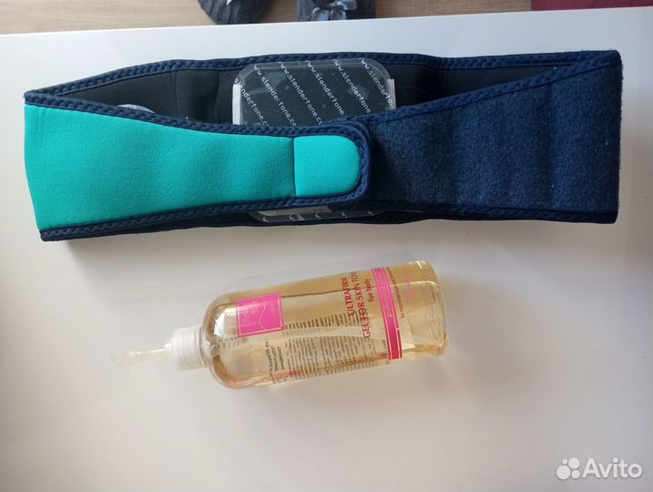 Пояс массажный ч тонизирующим гелем