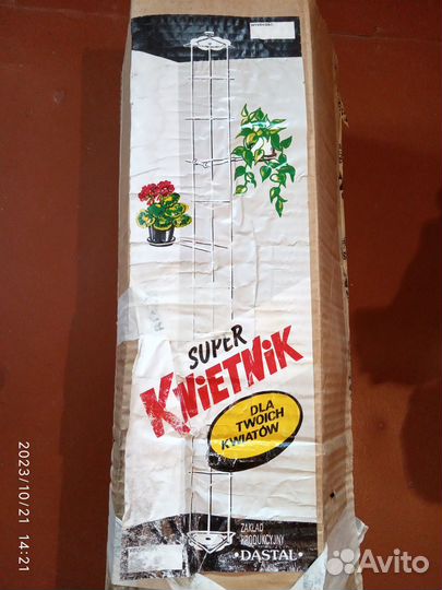 Подставка для 10 цветочных горшков. Польша