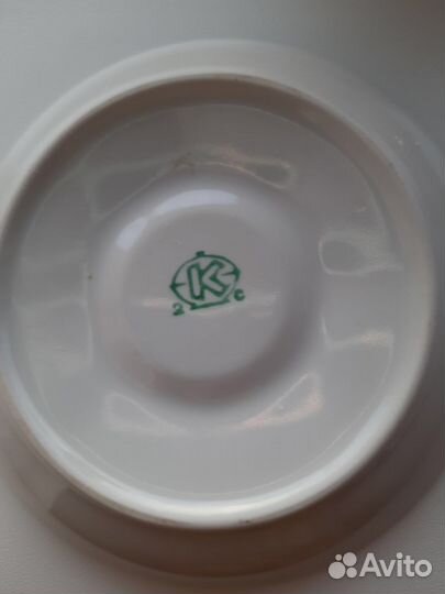 Фарфоровый кофейный сервиз