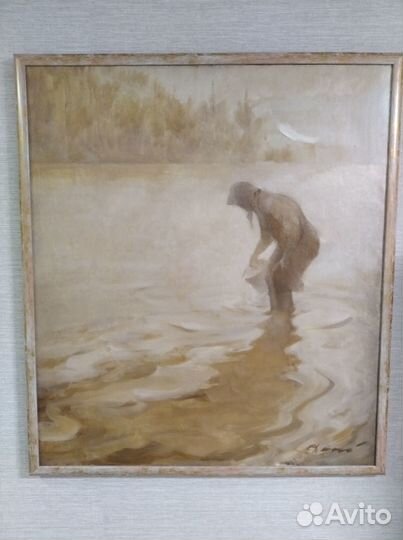 Картина маслом на холсте 750х900