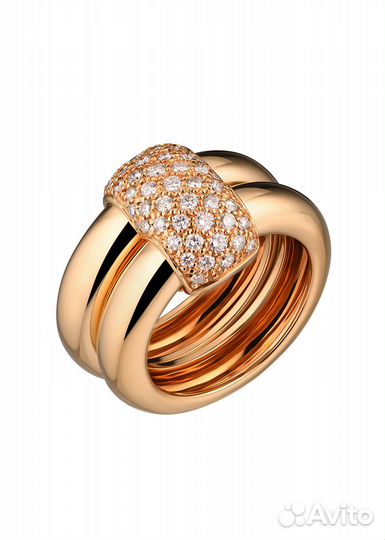 Кольцо Chaumet Duo Collection Yellow Gold