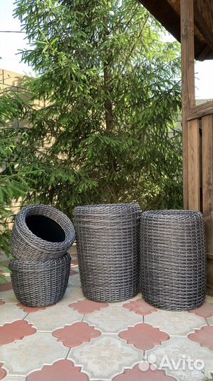 Вазоны кашпо высокое для цветов уличное