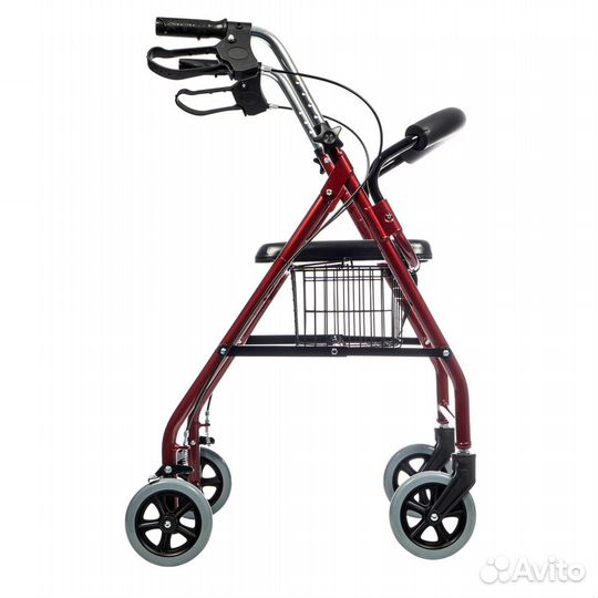 Ходунки-роллаторы XR105 на колесах с сиденьем