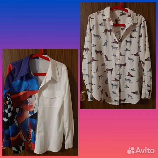 Рубаши блузки 42-46