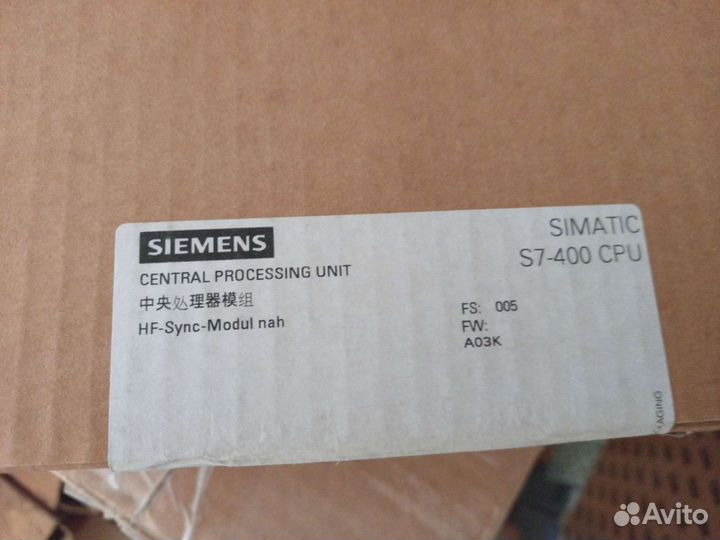 Модуль синхронизации Siemens 6ES7960-1AA04-0XA0