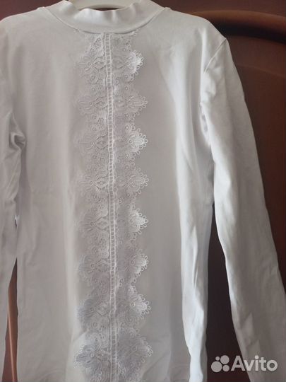 Белые блузки и кофточки для девочки