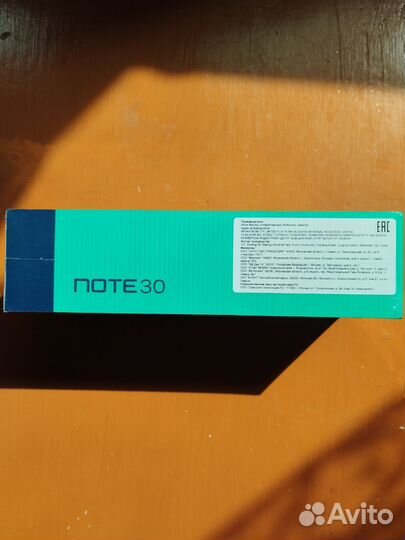 Infinix Note 30, 8/128 ГБ