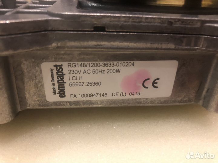 Вентилятор RG148-3633 230V