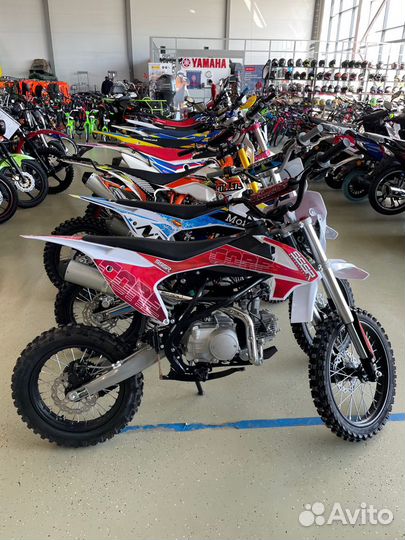 Питбайк sssr core SA 125 17/14 красный