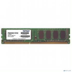 Patriot DDR3 dimm 8GB (PC3-10600) 1333MHz PSD38G13332