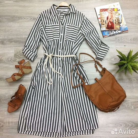 Платье рубашка