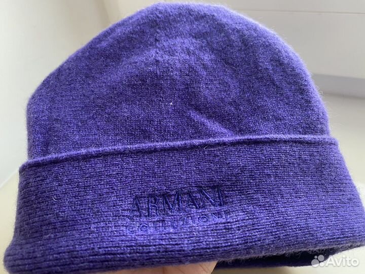Шапка Armani кашемир оригинал
