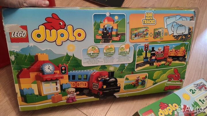 Lego duplo поезд 10507 Lego duplo 10882