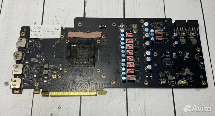 Видеокарта MSI без охл RTX 2060-2070-2080\ti