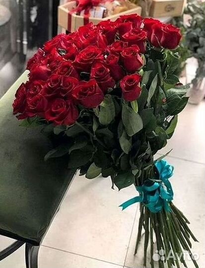 Длинные высокие розы 110 150 160 180 200 см